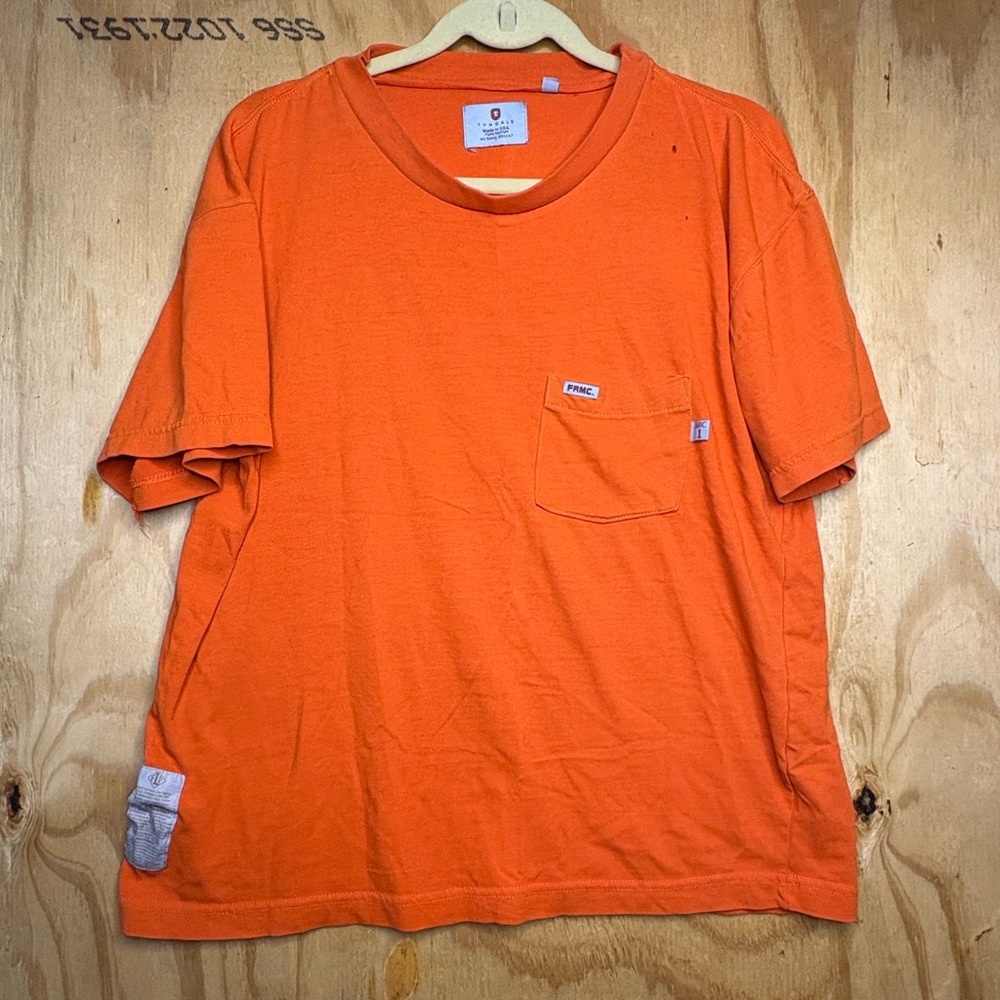 Tyndale FRMC Shirt Mens L Flame‎ Resistant HRC1 USA Workwear Orange